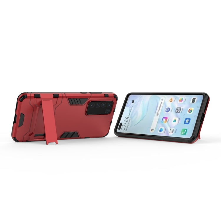 Custodia protettiva antiurto per PC + TPU con supporto, For Huawei P40, For Huawei P40 Pro, For OPPO A91, For OPPO Reno3