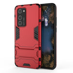 Custodia protettiva antiurto per PC + TPU con supporto, For Huawei P40, For Huawei P40 Pro, For OPPO A91, For OPPO Reno3