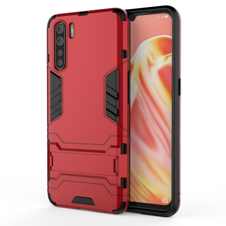 Custodia protettiva antiurto per PC + TPU con supporto, For Huawei P40, For Huawei P40 Pro, For OPPO A91, For OPPO Reno3