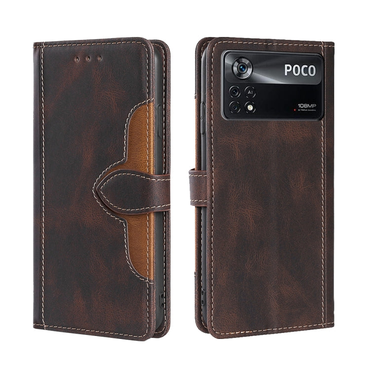 Custodia in pelle PU con vibrazione orizzontale con fibbia magnetica, For Samsung Galaxy A23 5G, For Samsung Galaxy M33 5G, For Samsung Galaxy M53 5G, For Xiaomi Poco M4 Pro, For Xiaomi Poco X4 Pro 5G, For Xiaomi Redmi K50/Redmi K50 Pro