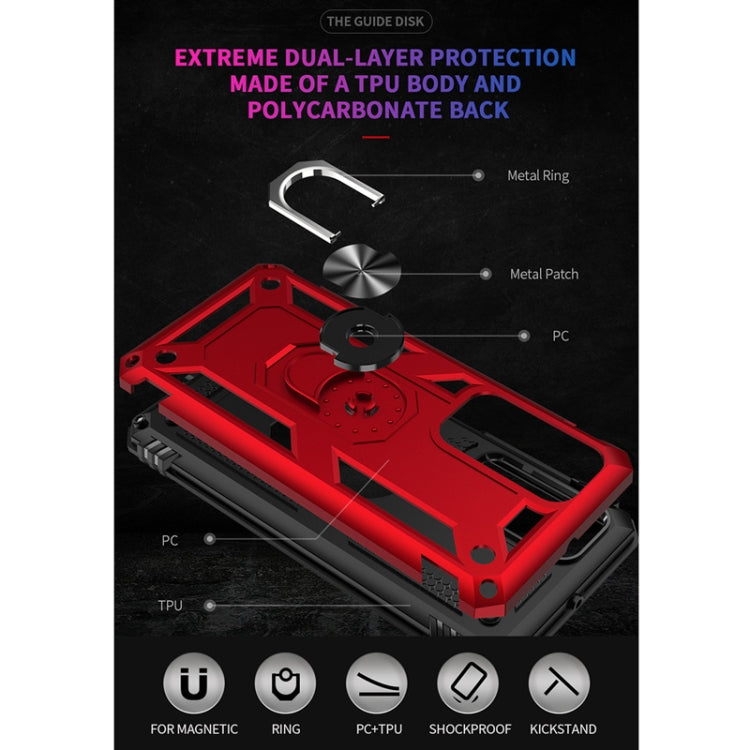 Custodia antiurto in TPU e PC con supporto Huawei P40