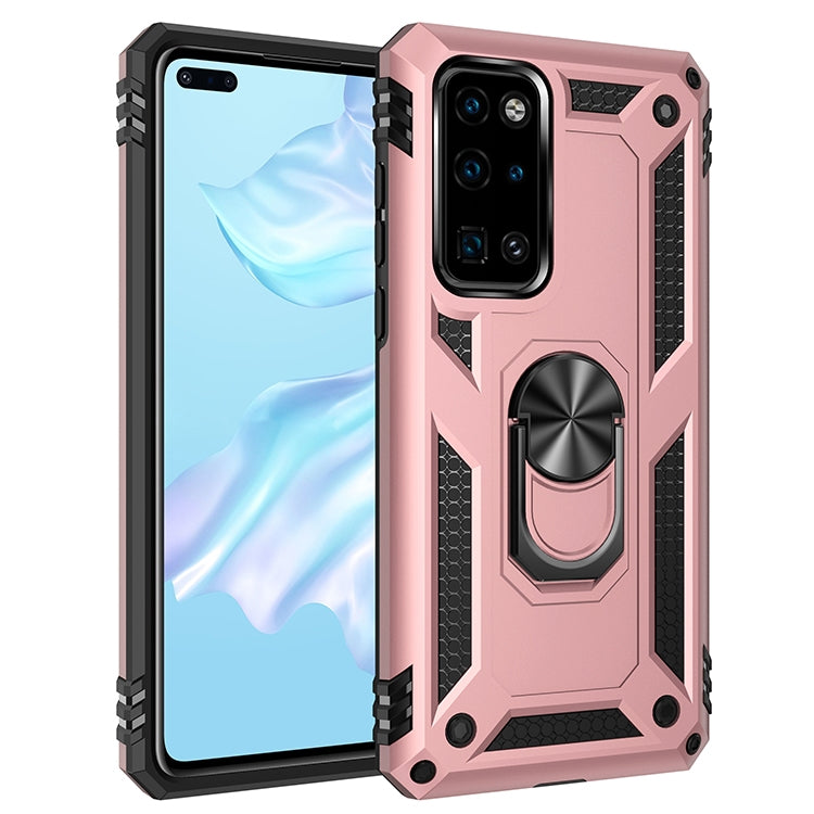 Custodia antiurto in TPU e PC con supporto Huawei P40