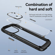 Custodia per telefono con protezione dell'obiettivo in TPU + PC, For iPhone 14, For iPhone 14 Pro, For iPhone 14 Plus, For iPhone 14 Pro Max
