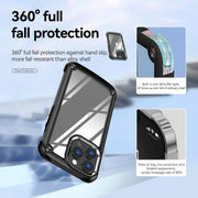Custodia per telefono con protezione dell'obiettivo in TPU + PC, For iPhone 14, For iPhone 14 Pro, For iPhone 14 Plus, For iPhone 14 Pro Max