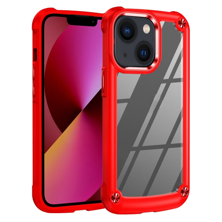 Custodia TPU e PC con protezione obiettivo per iPhone 14 Pro Max