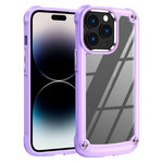 Custodia TPU e PC con protezione obiettivo per iPhone 14 Pro Max