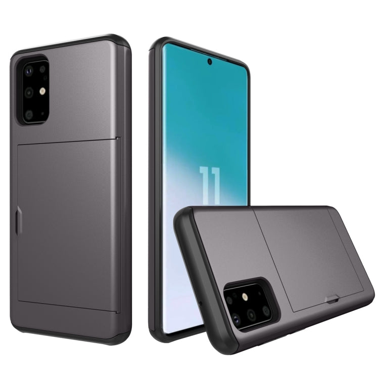 Custodia protettiva con slot carte per Galaxy S20+