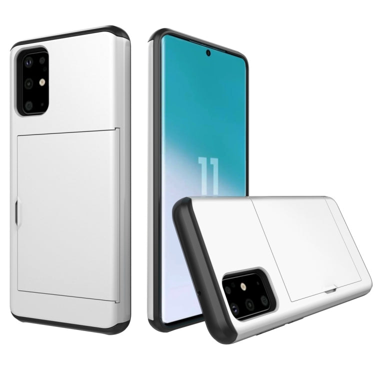 Custodia protettiva con slot carte per Galaxy S20+
