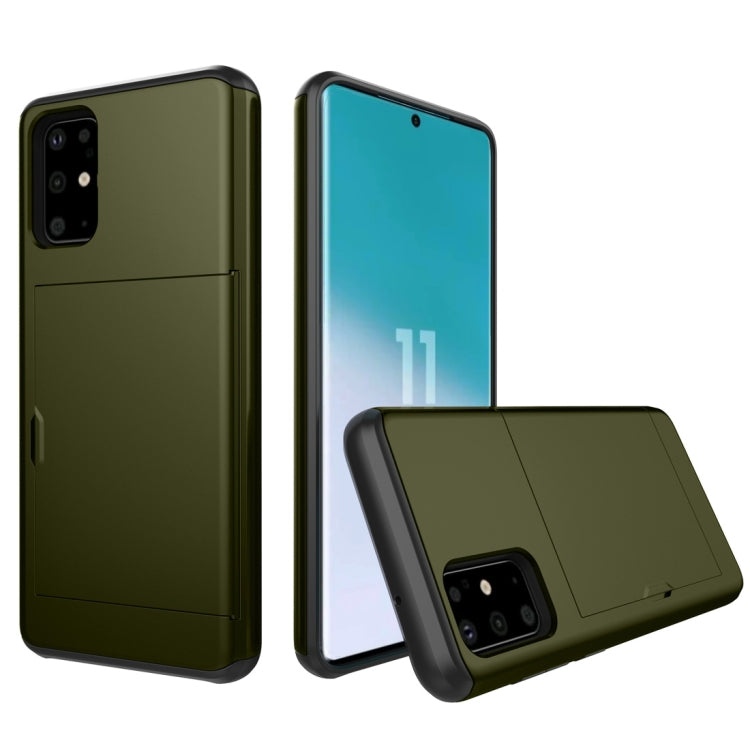 Custodia protettiva con slot carte per Galaxy S20+