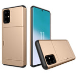 Custodia protettiva con slot carte per Galaxy S20+
