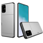 Custodia protettiva con slot carte per Galaxy S20+