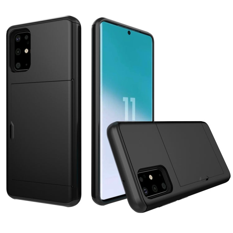 Custodia protettiva con slot carte per Galaxy S20+