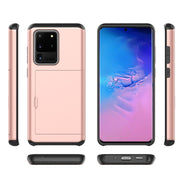 Custodia protettiva con slot carte per Samsung Galaxy S20 Ultra