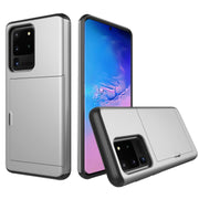 Custodia protettiva con slot carte per Samsung Galaxy S20 Ultra
