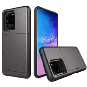 Custodia protettiva con slot carte per Samsung Galaxy S20 Ultra