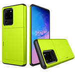 Custodia portafoglio con slot carte per Samsung Galaxy S20 Ultra