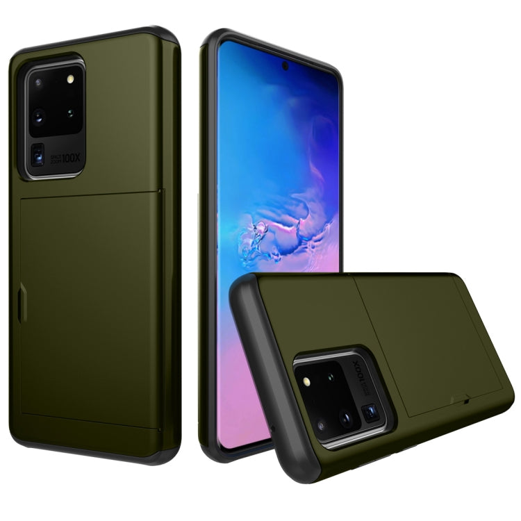 Custodia portafoglio con slot carte per Samsung Galaxy S20 Ultra