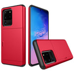 Custodia portafoglio con slot carte per Samsung Galaxy S20 Ultra