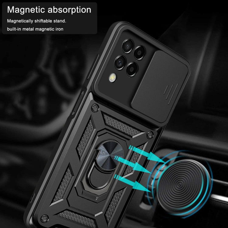 Cover per fotocamera scorrevole Design TPU + Custodia per PC, For OnePlus Nord N20 5G, For Samsung Galaxy M53 5G