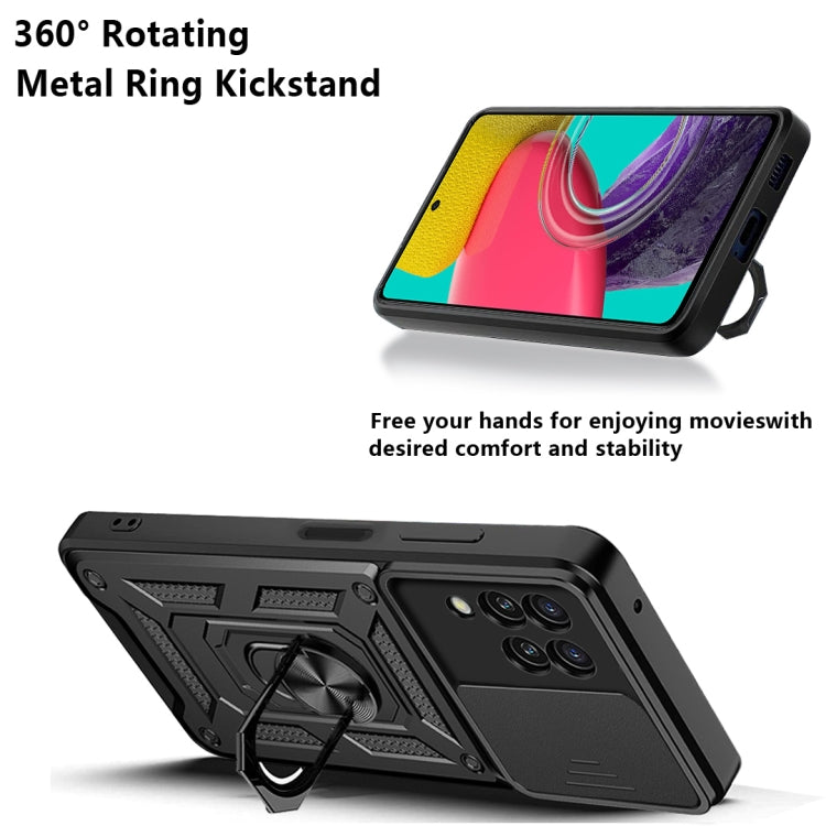 Cover per fotocamera scorrevole Design TPU + Custodia per PC, For OnePlus Nord N20 5G, For Samsung Galaxy M53 5G