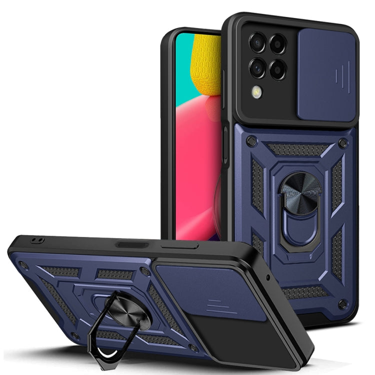 Cover per fotocamera scorrevole Design TPU + Custodia per PC, For OnePlus Nord N20 5G, For Samsung Galaxy M53 5G