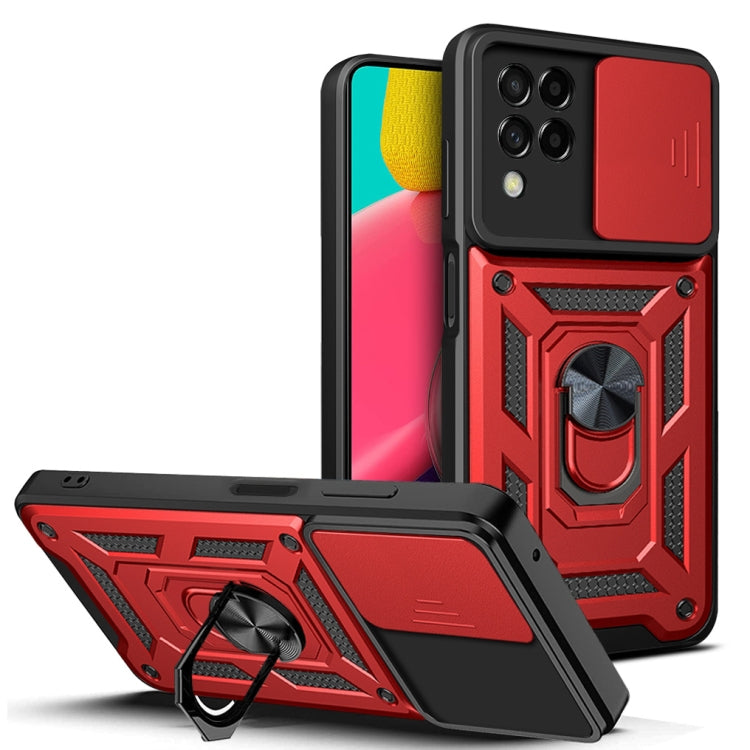 Cover per fotocamera scorrevole Design TPU + Custodia per PC, For OnePlus Nord N20 5G, For Samsung Galaxy M53 5G