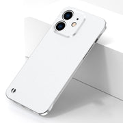 Custodia per telefono senza cornice satinata galvanica, For iPhone 11, For iPhone 11 Pro, For iPhone 11 Pro Max
