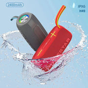 Altoparlante Bluetooth wireless impermeabile HOPESTAR H49 RGB Light TWS