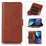 Custodia portafoglio in pelle per iPhone 14 Pro