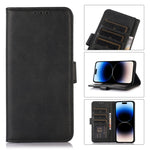 Custodia portafoglio in pelle per iPhone 14 Pro