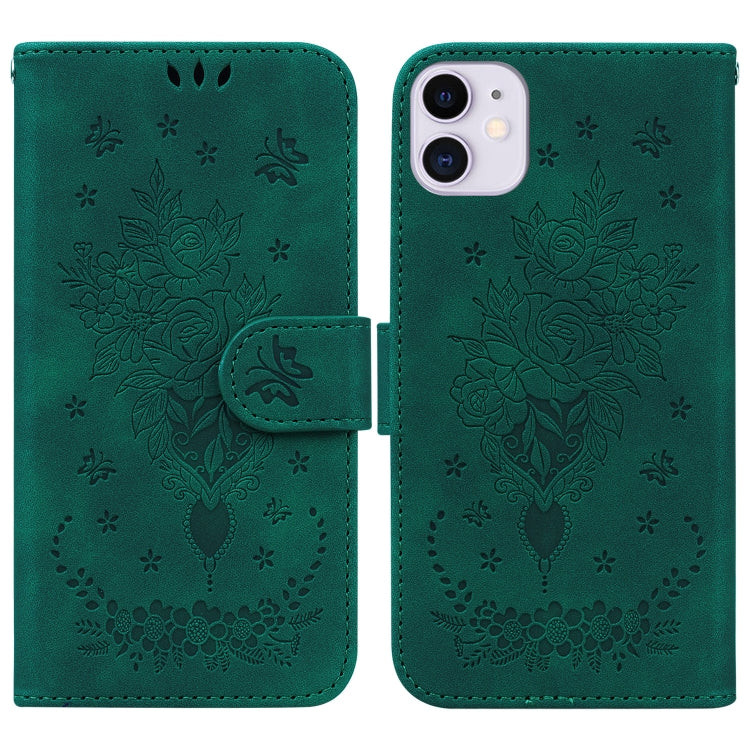 Custodia portafoglio in pelle goffrata rosa per iPhone 11 e 13 Pr
