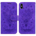 Custodia portafoglio in pelle rosa con cavalletto per iPhone 13 e