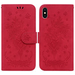 Custodia portafoglio in pelle rosa con cavalletto per iPhone 13 e