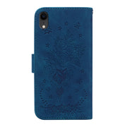 Custodia per telefono in pelle goffrata farfalla rosa, For iPhone XR, For iPhone XS Max