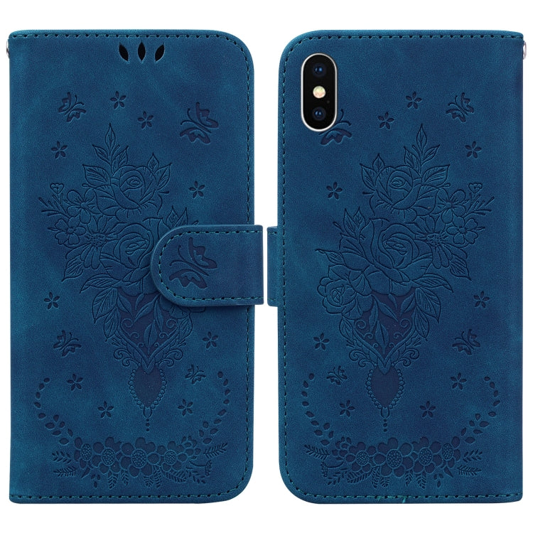 Custodia portafoglio in pelle rosa per iPhone XR e XS Max