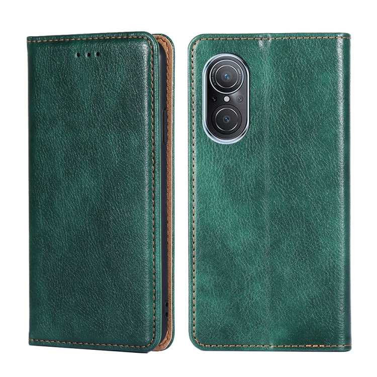 Custodia per telefono in pelle magnetica a conchiglia in tinta unita a olio lucido, For Huawei nova 9 SE 4G, For Honor 60 SE, For Honor Magic4, For Honor Magic4 Pro
