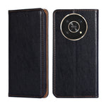 Custodia per telefono in pelle magnetica a conchiglia in tinta unita a olio lucido, For Honor Play 30 Plus, For Honor X30, For Honor X30i, For Xiaomi Poco M4 Pro