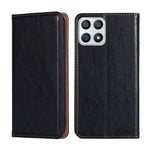 Custodia per telefono in pelle magnetica a conchiglia in tinta unita a olio lucido, For Honor Play 30 Plus, For Honor X30, For Honor X30i, For Xiaomi Poco M4 Pro