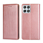 Custodia per telefono in pelle magnetica a conchiglia in tinta unita a olio lucido, For Honor Play 30 Plus, For Honor X30, For Honor X30i, For Xiaomi Poco M4 Pro