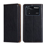 Custodia per telefono in pelle magnetica a conchiglia in tinta unita a olio lucido, For Honor Play 30 Plus, For Honor X30, For Honor X30i, For Xiaomi Poco M4 Pro