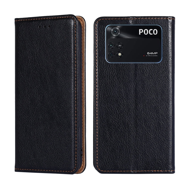 Custodia per telefono in pelle magnetica a conchiglia in tinta unita a olio lucido, For Honor Play 30 Plus, For Honor X30, For Honor X30i, For Xiaomi Poco M4 Pro