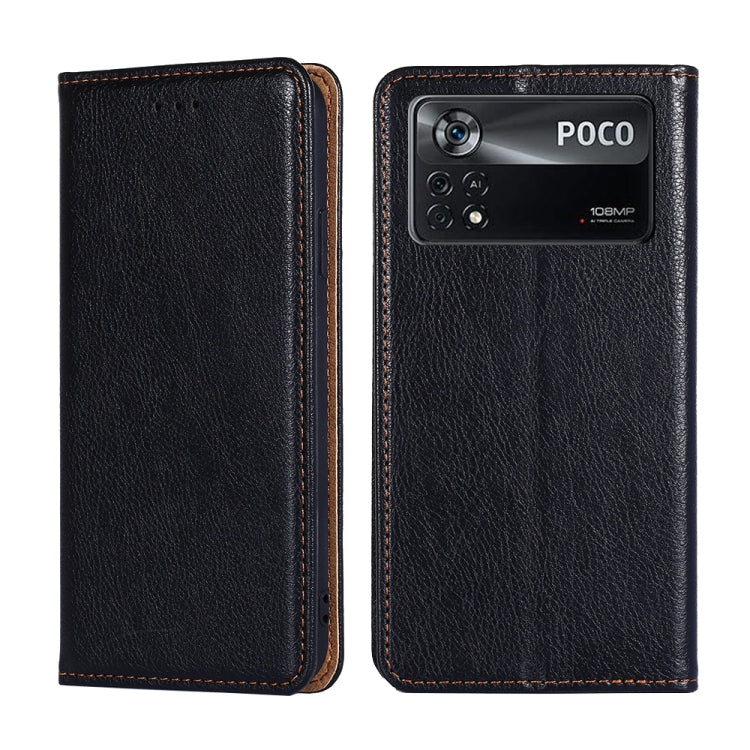 Custodia per telefono in pelle magnetica a conchiglia in tinta unita a olio lucido, For Xiaomi Poco X4 Pro 5G, For Sony Xperia Ace III, For Nokia G21 / G11, For Nokia X100