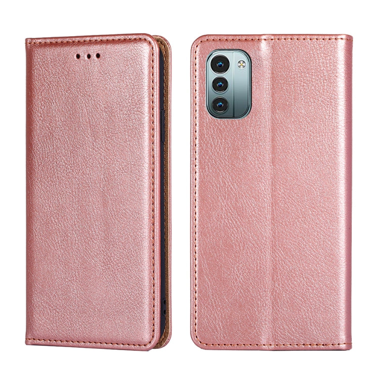 Custodia per telefono in pelle magnetica a conchiglia in tinta unita a olio lucido, For Xiaomi Poco X4 Pro 5G, For Sony Xperia Ace III, For Nokia G21 / G11, For Nokia X100