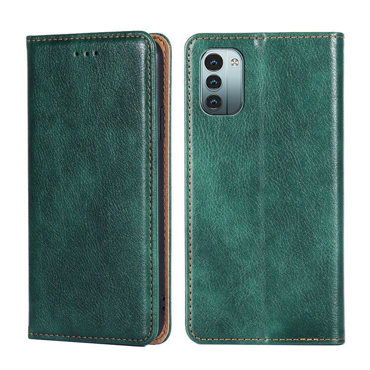 Custodia per telefono in pelle magnetica a conchiglia in tinta unita a olio lucido, For Xiaomi Poco X4 Pro 5G, For Sony Xperia Ace III, For Nokia G21 / G11, For Nokia X100