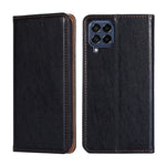 Custodia per telefono in pelle magnetica a conchiglia in tinta unita a olio lucido, For Samsung Galaxy A03 166mm, For Samsung Galaxy A23 5G, For Samsung Galaxy M33 5G, For Samsung Galaxy M53 5G