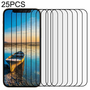 Pellicola in vetro temperato a schermo intero da 25 pezzi, For iPhone 14 (25pcs), For iPhone 14 Pro (25 PCS), For iPhone 14 Plus (25 PCS), For iPhone 14 Pro Max (25 PCS)