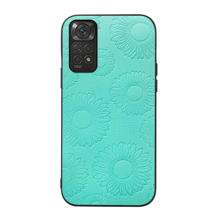 Custodia per telefono antiurto in PU con motivo a girasole, For Xiaomi 12 Pro, For Xiaomi 12 / 12X, For Xiaomi Redmi Note 11 Pro, For Xiaomi Redmi Note 11 / Note 11S 4G