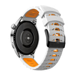 Cinturino trapezoidale in silicone a tre file di fori, For Huawei Watch GT Runner