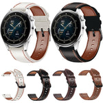 Cinturino per orologio in vera pelle con cuciture tricolori, For Huawei Watch GT 3