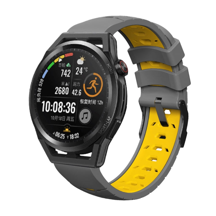 Cinturino trapezoidale in silicone a tre file di fori, For Samsung Galaxy Watch 4 / Watch4 Classic, For Samsung Galaxy Watch 42mm